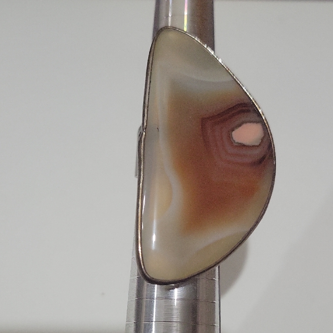 Unique Agate Stone Ring